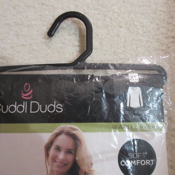 Cuddl Duds Ultra-Soft Modal for Absolute Comfort Softwear w/ Stretch Black XL - Picture 2 of 5
